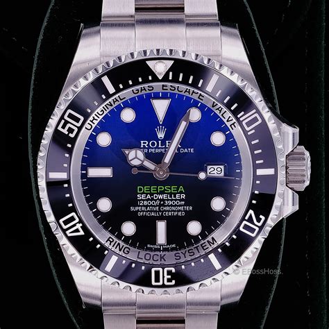 rolex sea dweller deepsea blue replica|rolex deepsea dweller for sale.